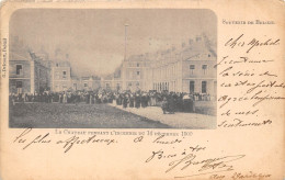 BELOEIL- LE CHATEAU PENDANT L'INCENDIE DU 14 DECMBRE 1900 - Belöil