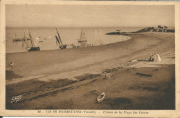 FRANCE - 85 - ILE DE NOIRMOUTIER (VENDEE) - L'ANSE DE LA PLAGE DES DAMES - ED. GABY REF #33 - 1939 - Noirmoutier