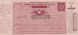 ITALIE ENTIER POSTAL - Stamped Stationery