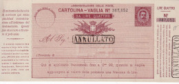 ITALIE ENTIER POSTAL - Interi Postali