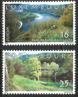 # LUSSEMBURGO LUXEMBOURG - 1999 - CEPT EUROPA Natura Park - Set 2 Stamps MNH - 1999