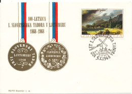 Yugoslavia FDC 5-10-1968 Art Painting With Cachet - FDC