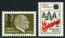 Türkiye 1983 Mi 2643-3644 MNH Overprinted Postage Stamps - Nuovi