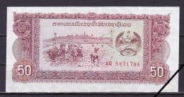 Laos, 50 Kip, 1979/Prefix AQ, Grade UNC - Laos