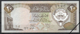 Kuwait, 20 Dinars, 1986-91/S.A. Al-Sabah & N.A. Al-Rodhan, Grade EF - Kuwait