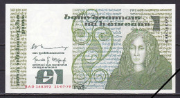 Ireland, 1 Pound, 1979/C. H. Murray & T. F. O'Cofaigh Prefix BAD, Grade EF - Ireland