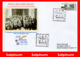 ANNULLO ANNIVERSARIO 100° ISTITUTO DEL NASTRO AZZURRO - 2021-...: Marcophilie