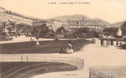 FRANCE - 06 - Nice - Jardins Albert 1er Et Le Casino - Carte Postale Ancienne - Parchi E Giardini