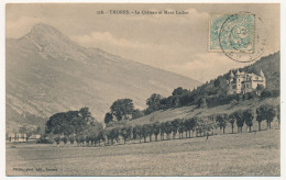 CPA - Thônes (Haute Savoie) - Le Château Et Mont Lauchat - Thônes