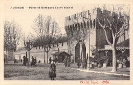 FRANCE - 84 - Avignon - Porte Et Rempart Saint-Michel - Carte Postale Ancienne - Avignon