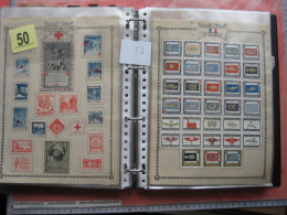 Croix Rouge Militaire, Superbe Collection, 1916 à 1918 Vignettes Sluitzegels, Poster Stamps Cinderellas ERINOFILIE - Croix Rouge