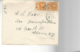 52035 ) Cover Canada Postmark Duplex - 1903-1954 Reyes