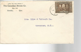 52046 ) Cover Canada Postmark Duplex  - 1903-1954 Reyes