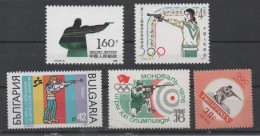 Shooting, MNH, Lot, ( You Can Choose Single Stamps From This And Other Lots ) - Schieten (Wapens)