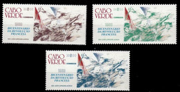 (102) Cape Verde  Philexfrance / 1989   ** / Mnh Michel 560-562 - Cap Vert