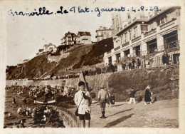 Granville - Photo Ancienne - Vue Sur Le Plat Gousset - 1929 - Granville