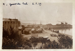 Granville - Photo Ancienne - Vue Sur Le Port - 1929 - Granville