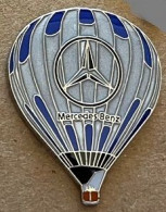 MONTGOLFIERE - BALLON - BALLOON - BALLON - MERCEDS-BENZ - LOGO - CAR - AUTOMOBILE - VOITURE - AUTO - TOILE BLANCHE -(30) - Luchtballons
