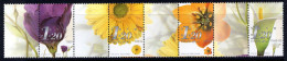 Israel 2001 Flowers - No Tab - Set MNH (SG 1540-1543) - Ungebraucht (ohne Tabs)