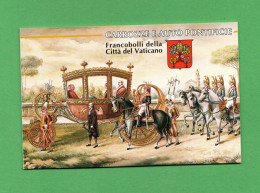 (FR) VATICANO **-  1997 - L. 6 -  LIBRETTO - CARROZZE ED AUTO PONTIFICIE. MNH** - Markenheftchen