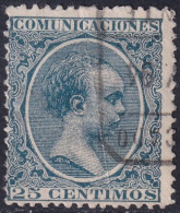 Spain 1889 Sc 263 España Ed 221 Used Certificado Cancel - Usados