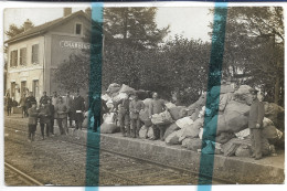 54 MEURTHE ET MOSELLE CHAMBLEY GARE CHEMIN DE FER FELDPOST CARTE PHOTO ALLEMANDE MILITARIA 1914/1918 WW1 WK1 - Chambley Bussieres