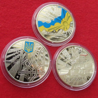 Ukraine Ucrania 3 X 5 Hryven 2022  National Symbols UNC - Ukraine