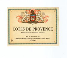 Etiquette De Vin COTES DE PROVEMNCE  TB Neuve - Collections & Sets