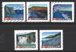 Canada 2014. Scott #2719-23 (U) UNESCO World Heritage Sites  *Complete Set* - Gebruikt