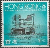 HONG KONG 1989 Building For The Future - $1.80, Convention And Exhibition Centre FU - Gebruikt