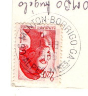 Cachet Manuel --MENTON-BORRIGO--GA --06 --sur Cpm  Menton-06 --Vue Générale - Manual Postmarks