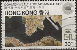 HONG KONG 1983 Commonwealth Day - 30c, Aerial View Of Hong Kong FU - Used Stamps