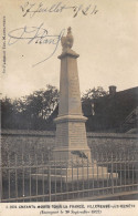 89-VILLENEUVE-LES-GENÊTS- CARTE-PHOTO- MONUMENT A SES ENFANTS MORTS POUR LA FRANCE INAUGURE LE 30 SEP 1923 - Sonstige & Ohne Zuordnung