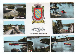 GF (58) 469, Lac Des Settons, Combier 58-11, Multi-vues - Montsauche Les Settons
