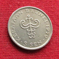 Brunei 5 Sen 1979 KM# 16 Lt 1294 *VT - Brunei