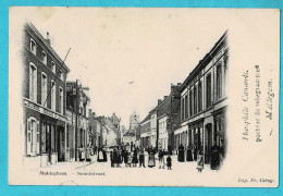 * Maldegem - Maldeghem (Oost Vlaanderen) * (Imp Fr. Cabuy) Noordstraat, Rue Du Nord, Animée, Blomme, Unique, TOP - Maldegem