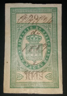 MACAU - 1887 - SELOS FISCAIS - Gebruikt