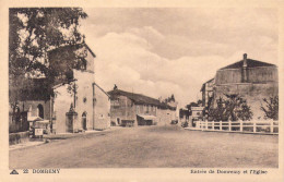 FRANCE - 88 - Domremy - Entrée De Domremy Et L'Eglise - Carte Postale Ancienne - Domremy La Pucelle