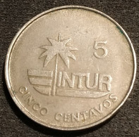 CUBA - 5 CENTAVOS 1981 - INTUR - KM 412.2 - ( "5" Mince ) - Kuba