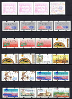 Israel 1988-2005 Machine Lables / Frama Labels Collection MNH - Frankeervignetten (Frama)