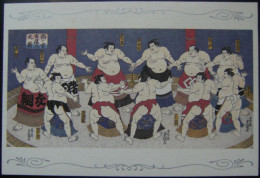 CPM Japon - Illustration Combat De Sumo - The Japanese Ceremony Champion By Toyokuni (1786-1864)  A Voir ! - Asien