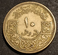 SYRIE - SYRIA - 10 PIASTRES 1965 ( 1385 ) - KM 95 - Siria