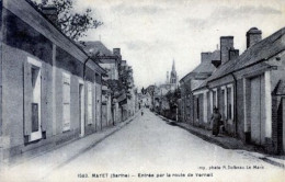 72 - Mayet (Sarthe) - Entrée Par La Route De Veneil - Mayet