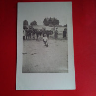 CARTE PHOTO SCENE DE PLAGE ENFANT - A Identifier