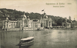 TORINO - Esposizione 1911 - Padiglione America Latina - NON VIAGGIATA - Rif. 1912 PI - Mostre, Esposizioni