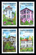 Türkiye 2003 Mi 3364-3367 MNH Cultural Heritage (ATATÜRK Houses 1st/2 Issue) - Ongebruikt