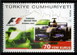 Türkiye 2005 Mi 3456 MNH Formula 1 Grand Prix Türkiye - Ongebruikt