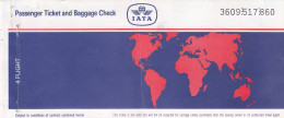 INTERNATIONAL AIR TRANSPORT ASSOCIATION - IATA /  BIGLIETTO  _ PASSENGER TICKET  _ 1989 - World