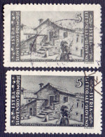 LITORALE - SLOVENIA - ITALIA - Sas. 57  PARTIAL PRINTING - Used - 1946 - Used