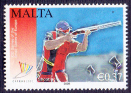 MALTA - SOOTING - **MNH - 2009 - Shooting (Weapons)